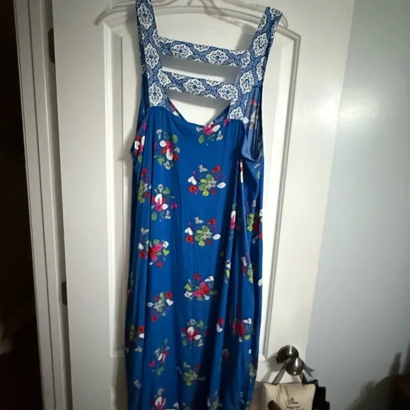 Matilda Jane Blue Floral Dress NWT XXL - Picture 2 of 8